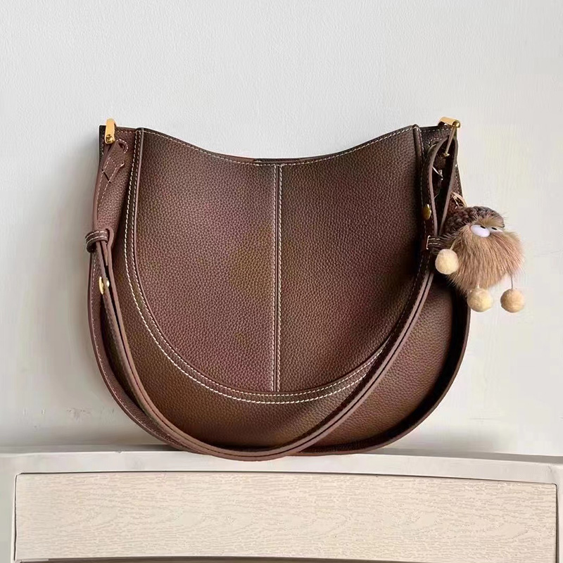 Casual Leather Hobo Bag Shoulder Bag for Women LH3418_4 Colors