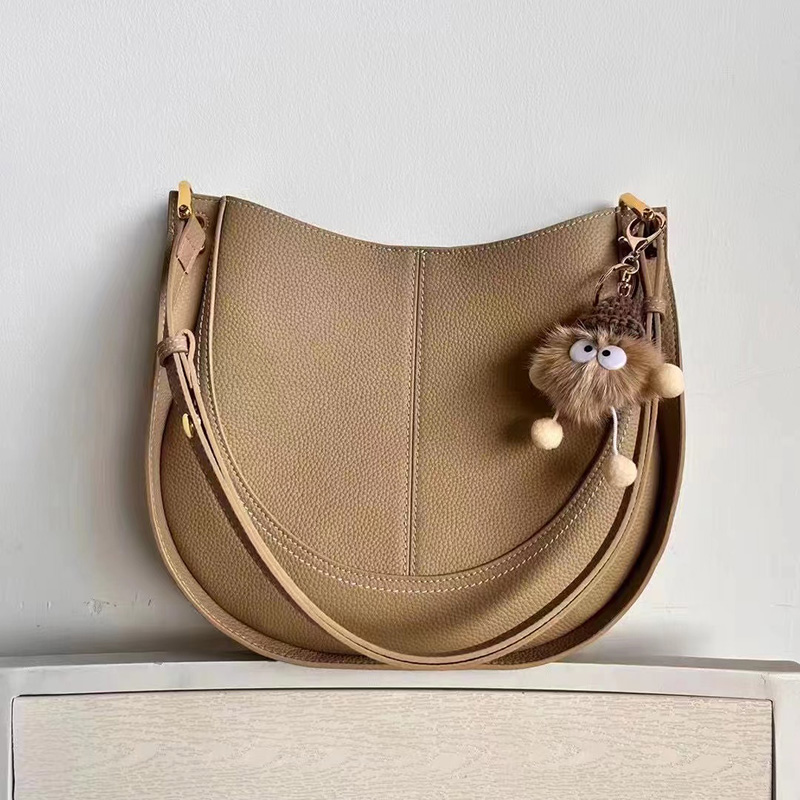 Casual Leather Hobo Bag Shoulder Bag for Women LH3418_4 Colors