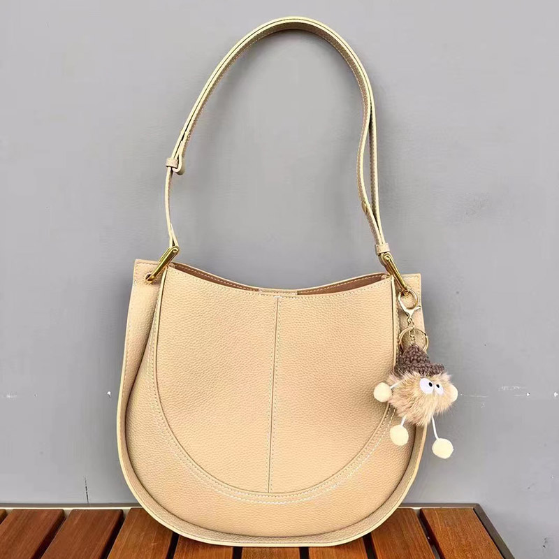 Casual Leather Hobo Bag Shoulder Bag for Women LH3418_4 Colors