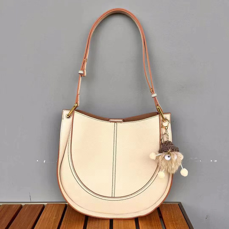 Casual Leather Hobo Bag Shoulder Bag for Women LH3418_4 Colors