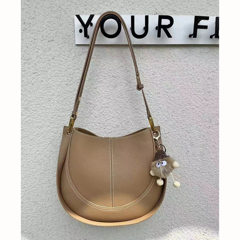 Casual Leather Hobo Bag Shoulder Bag for Women LH3418_4 Colors