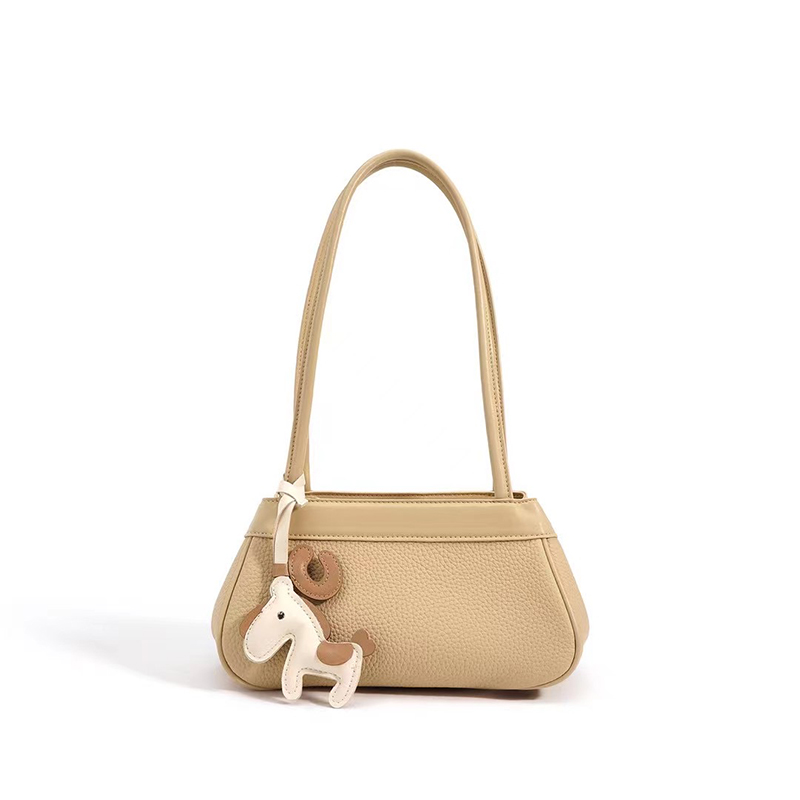 Elegant Real Leather Tote Shoulder Bag LH3576_4 Colors