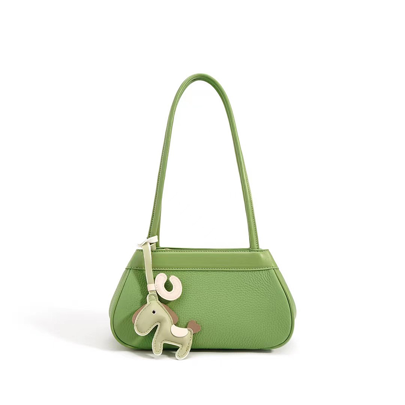 Elegant Real Leather Tote Shoulder Bag LH3576_4 Colors