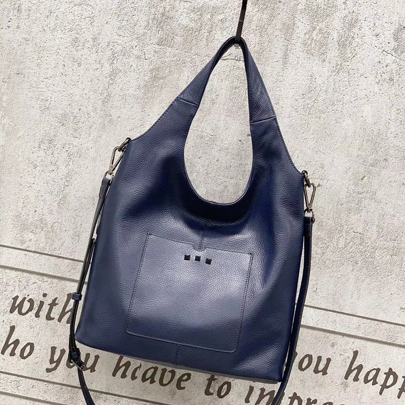Genuine Leather Shoulder Bag Women Purse LH3073_5 Colors