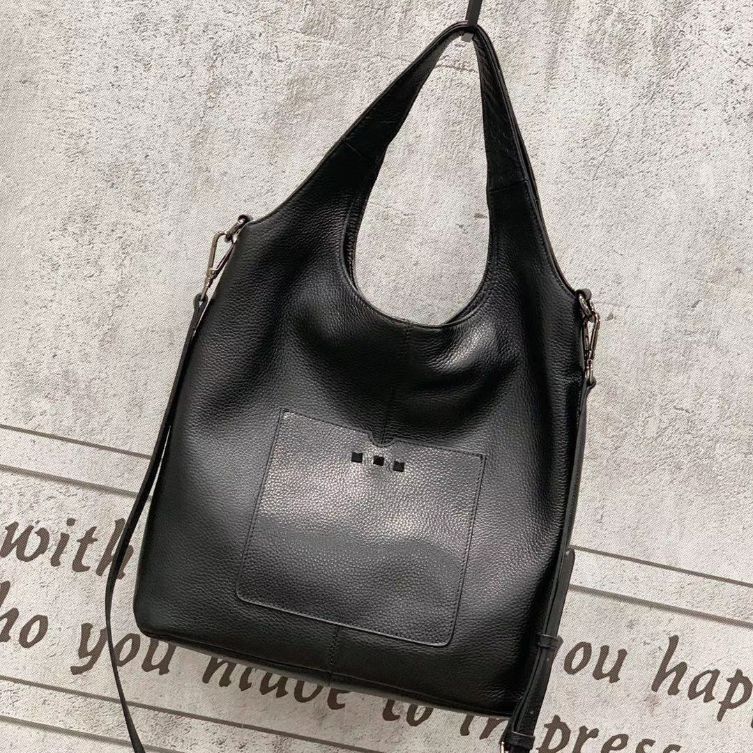 Genuine Leather Shoulder Bag Women Purse LH3073_5 Colors