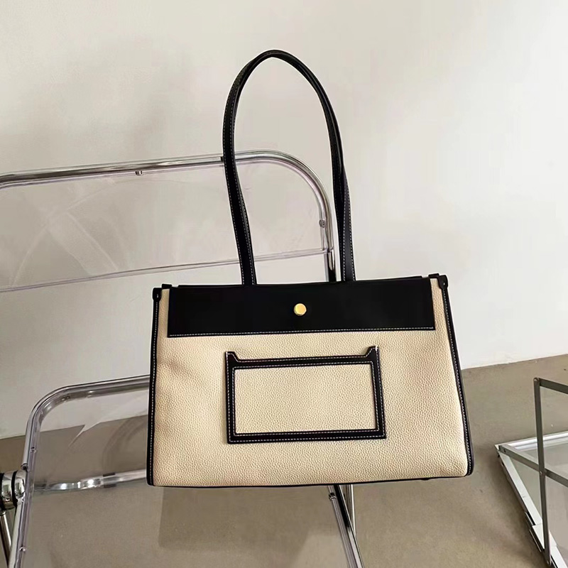 Large Capacity Leather Shoulder Bag Women Handbag LH3417_2 Colors