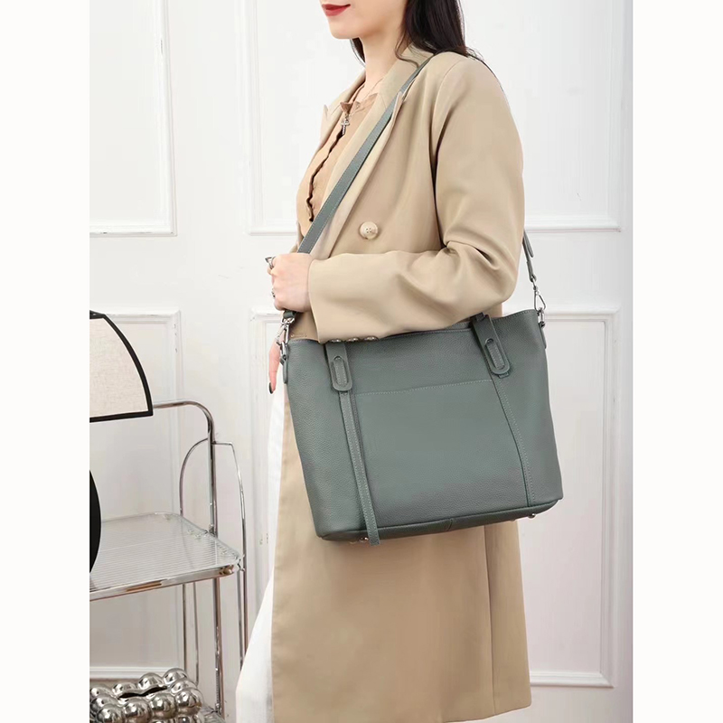 Large Ladies Leather Shoulder Bag Fashion Handbags LH3621_5 Colors