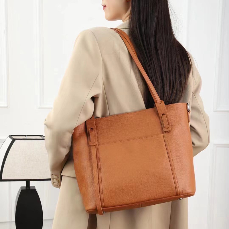 Large Ladies Leather Shoulder Bag Fashion Handbags LH3621_5 Colors