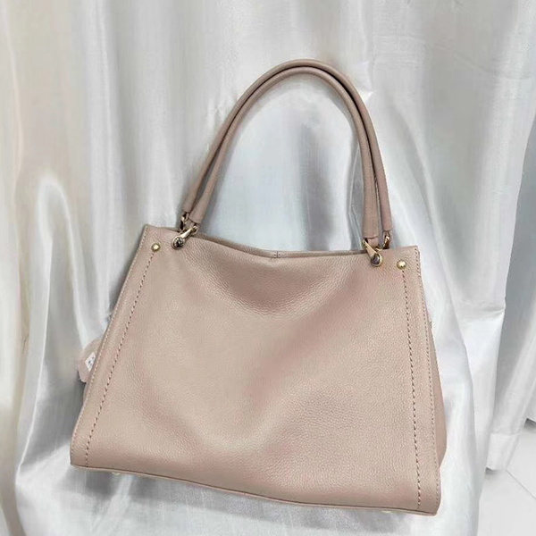 Large Leather Tote Shoulder Bag LH2972_ 8 Colors