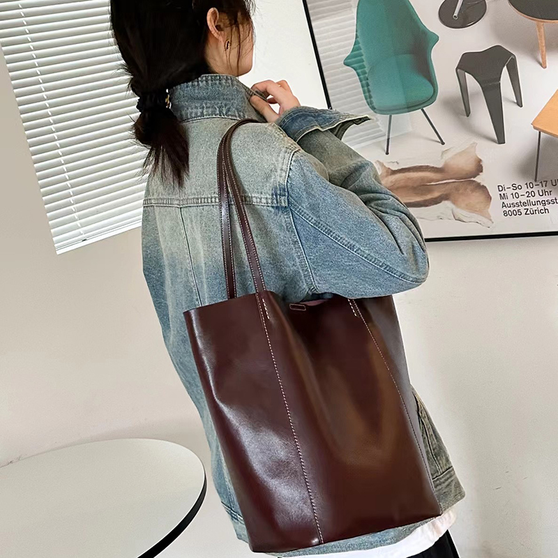 Leather Shoulder Bag Women Leather Handbags LH3629_3 Colors