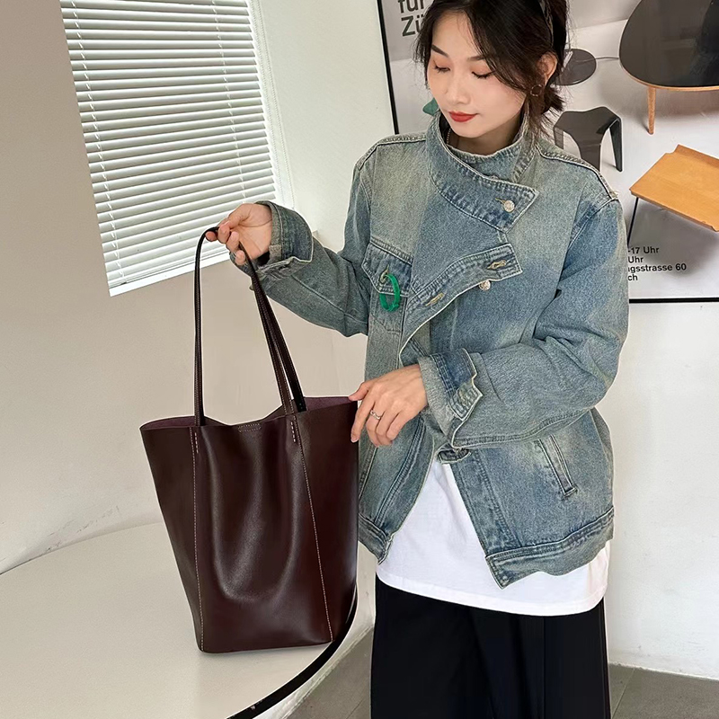 Leather Shoulder Bag Women Leather Handbags LH3629_3 Colors