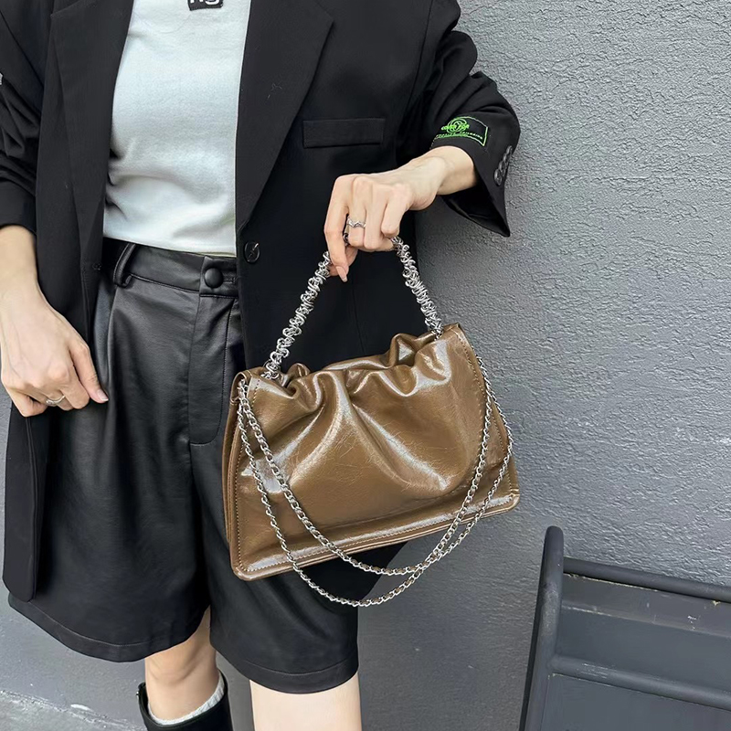 Leather Shoulder Bag Women Purse Leather Handbags LH3632_3 Colors