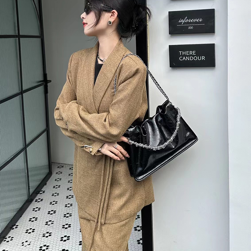 Leather Shoulder Bag Women Purse Leather Handbags LH3632_3 Colors