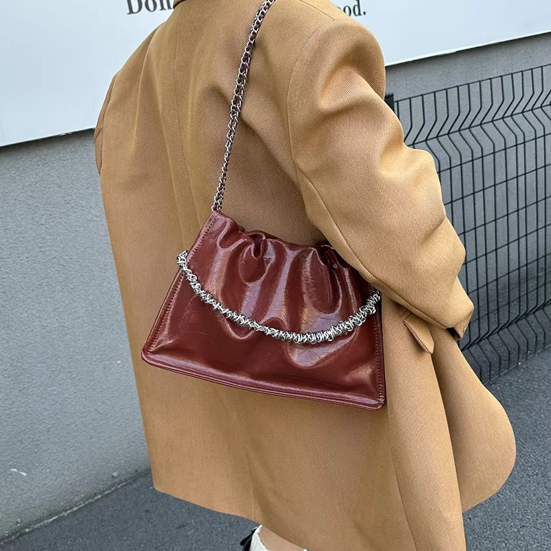 Leather Shoulder Bag Women Purse Leather Handbags LH3632_3 Colors