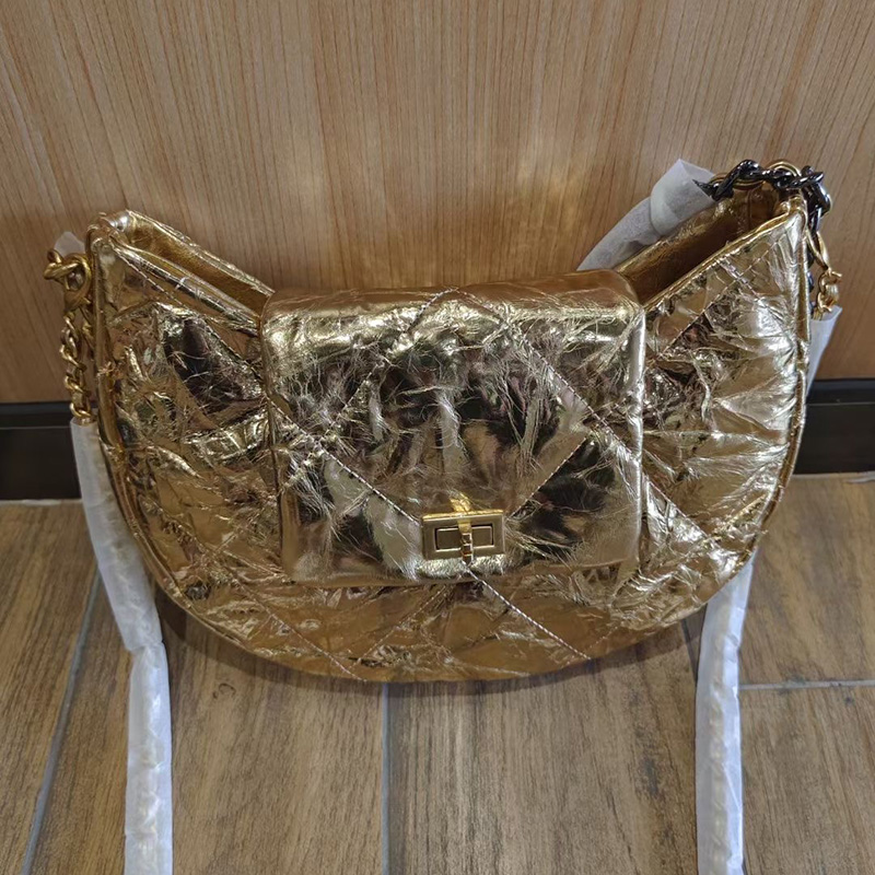 Modern Quilted Leather Crossbody Purse Bag LH3662_3 Colors