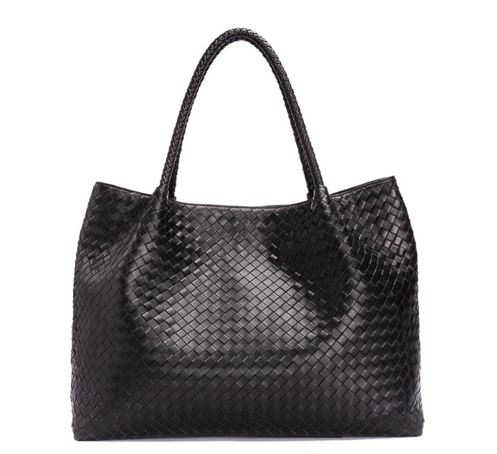 Ortiz Black Leather Shoulder Bag LH857L