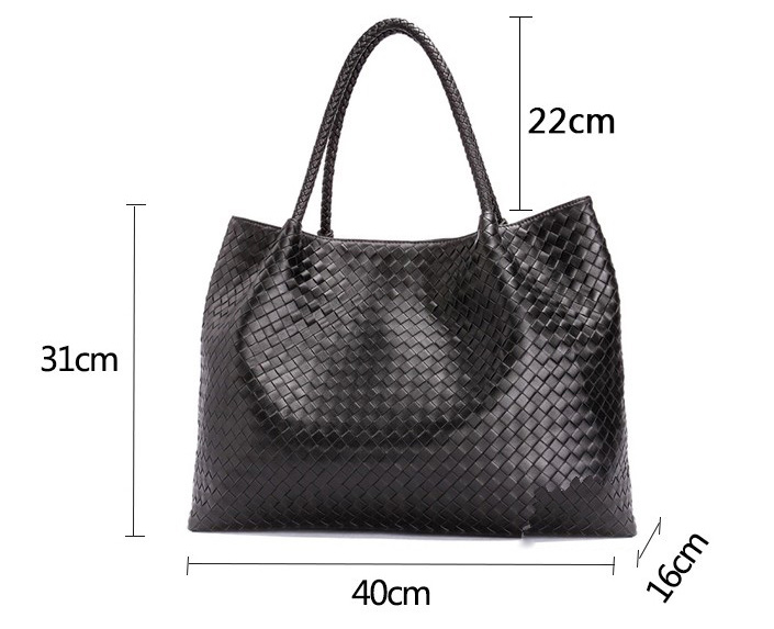 Ortiz Black Leather Shoulder Bag LH857L