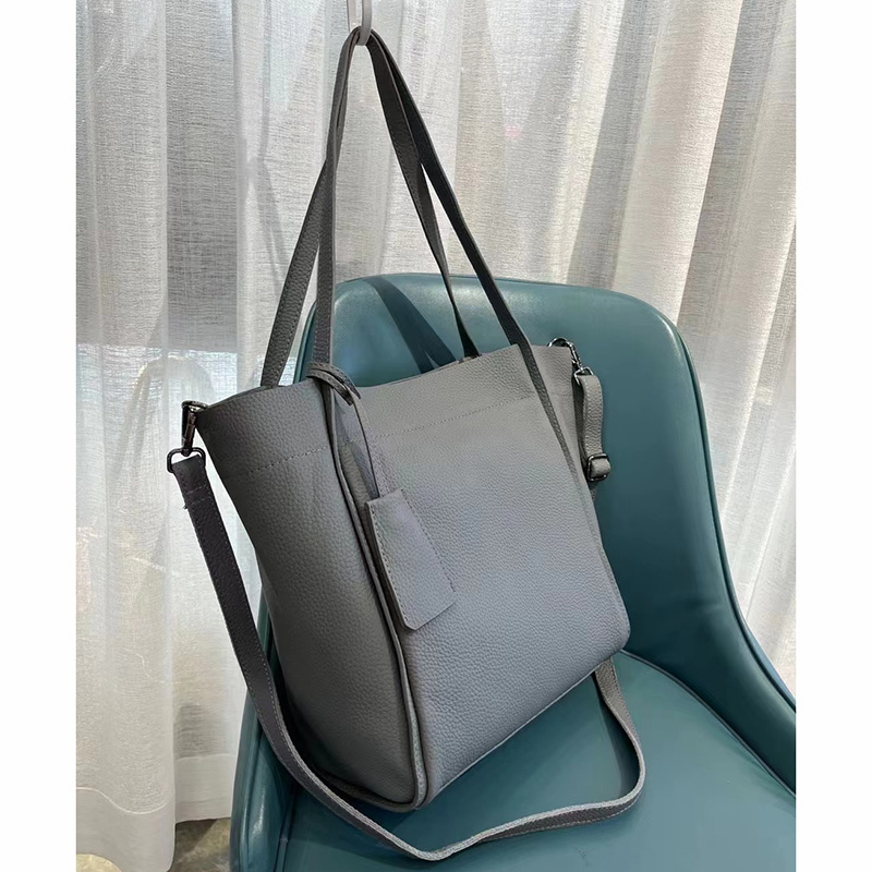 Practical Genuine Leather Tote Womens Shoulder Bag LH3345_5 Colors