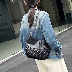 Quilted leather bag Women Shoulder Purse LH3610_5 Colors