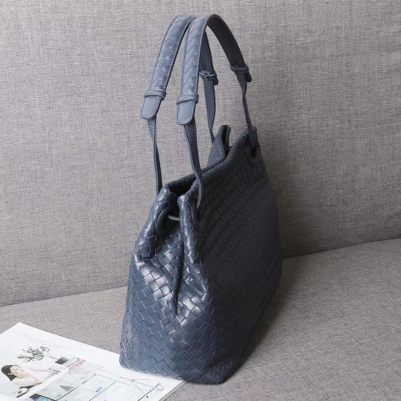 Sheepskin Woven Leather Shoulder Bag Ladies Bag LH3211L