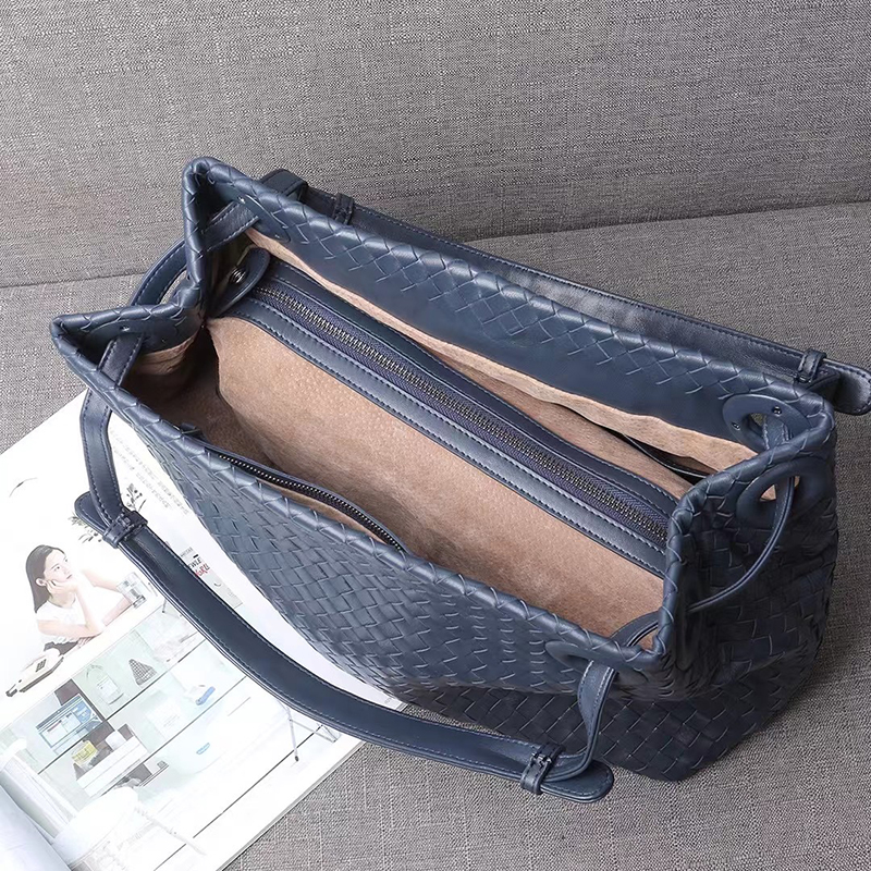 Sheepskin Woven Leather Shoulder Bag Ladies Bag LH3211L
