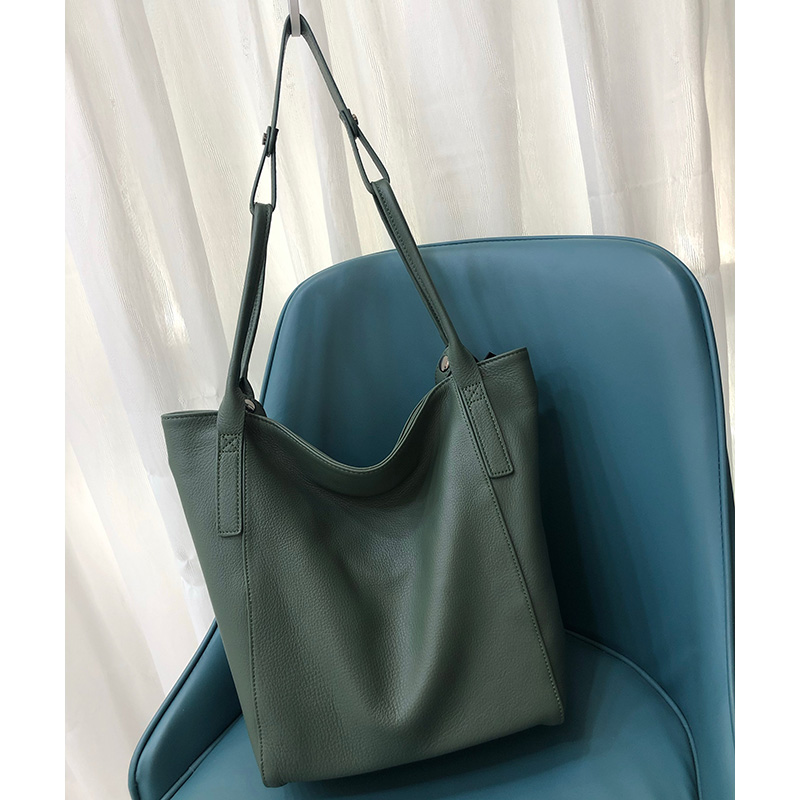 Soft Genuine Leather Shoulder Bag LH3113_5 Colors