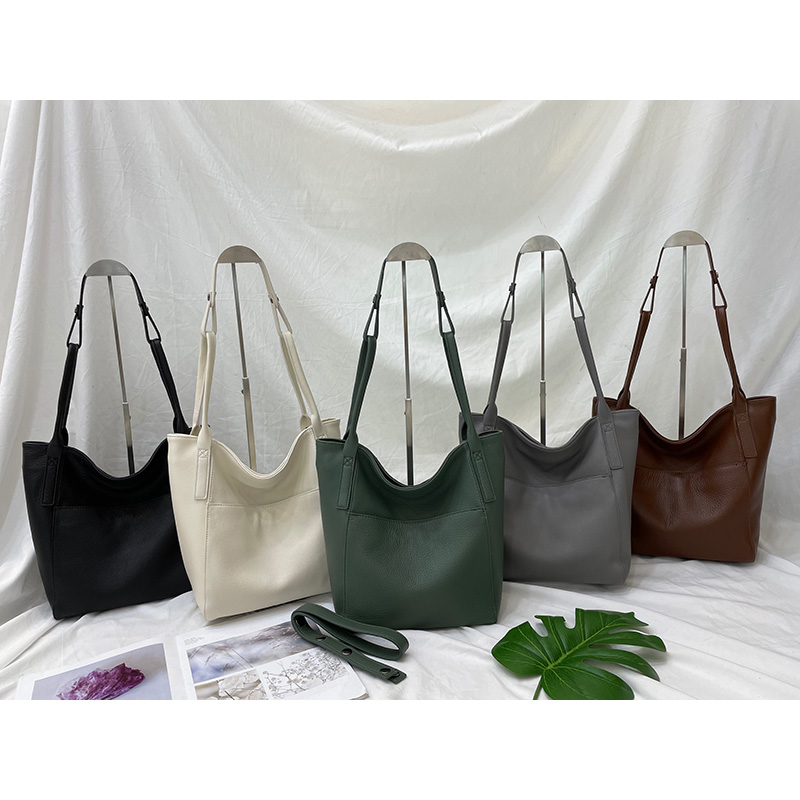 Soft Genuine Leather Shoulder Bag LH3113_5 Colors