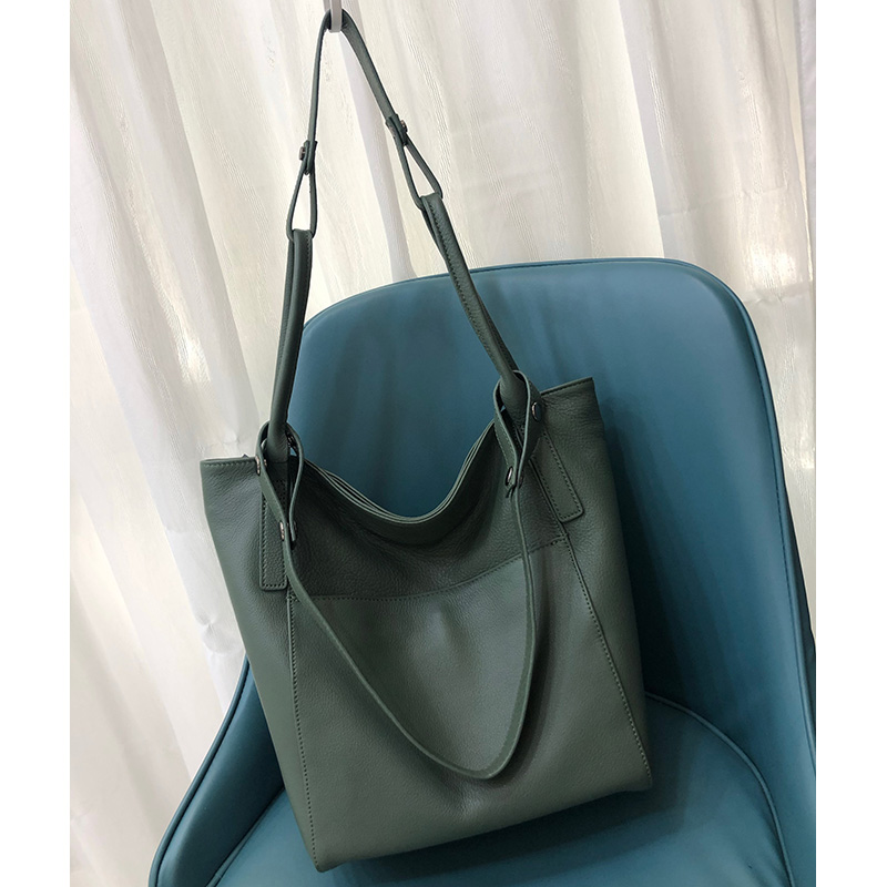 Soft Genuine Leather Shoulder Bag LH3113_5 Colors