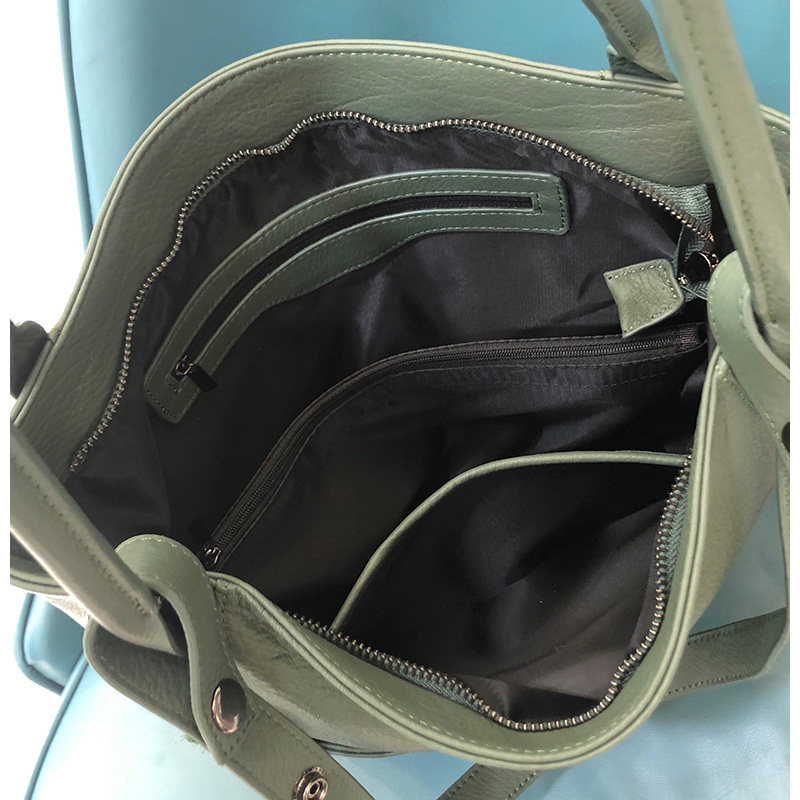 Soft Genuine Leather Shoulder Bag LH3113_5 Colors