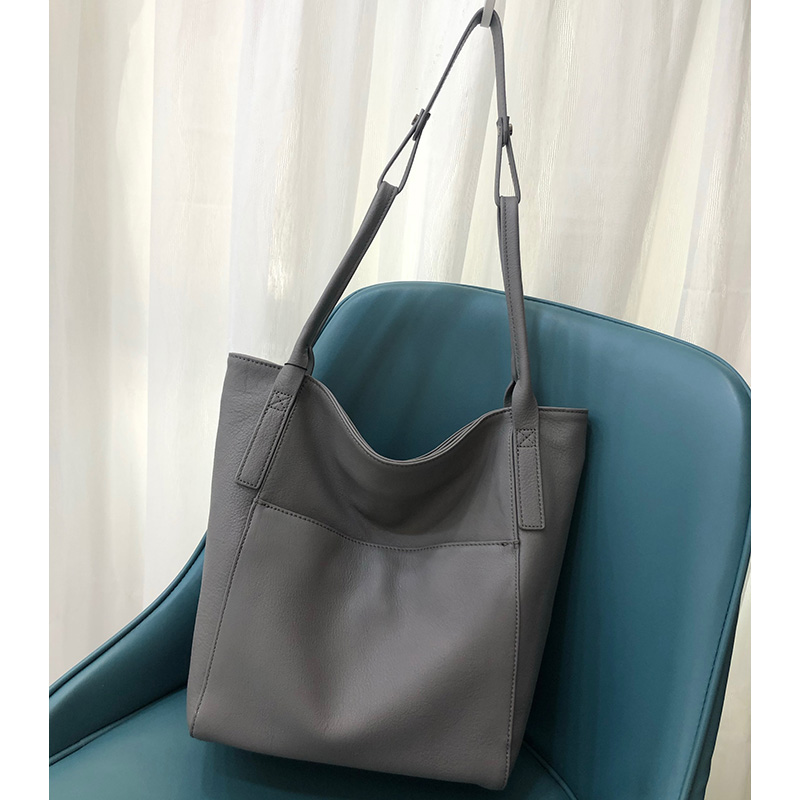 Soft Genuine Leather Shoulder Bag LH3113_5 Colors