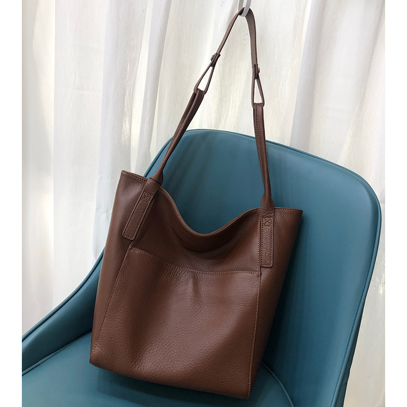 Soft Genuine Leather Shoulder Bag LH3113_5 Colors