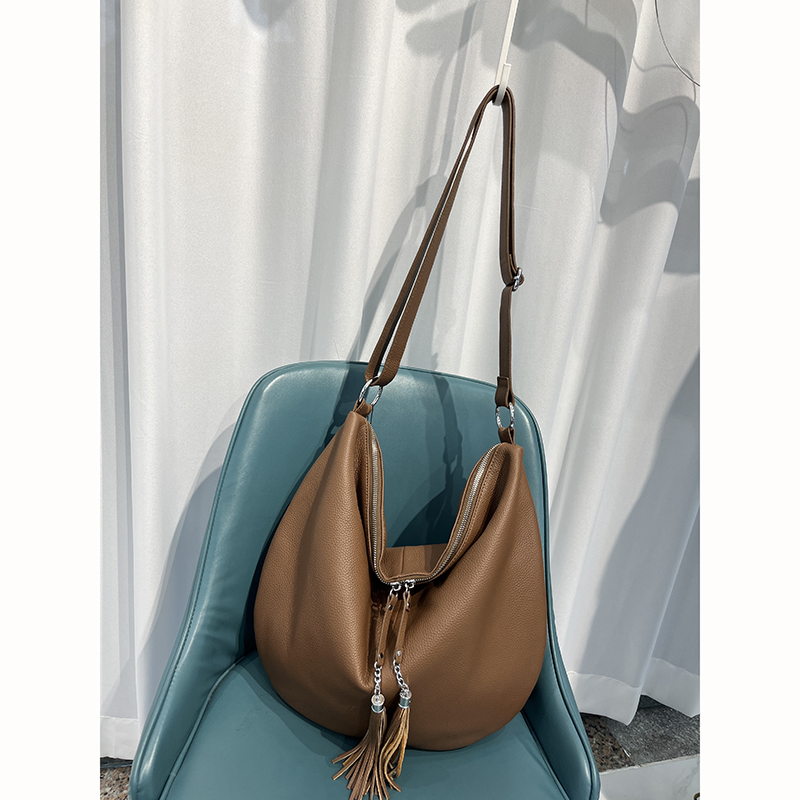 Soft Genuine Leather Shoulder Bag Ladies Bag LH3445_4 Colors
