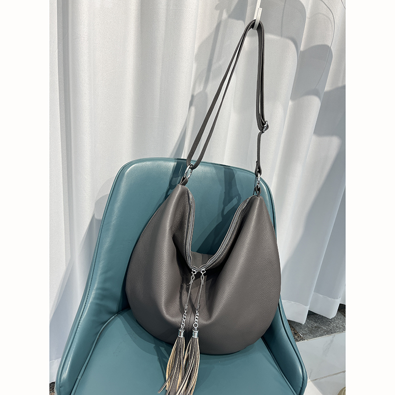 Soft Genuine Leather Shoulder Bag Ladies Bag LH3445_4 Colors