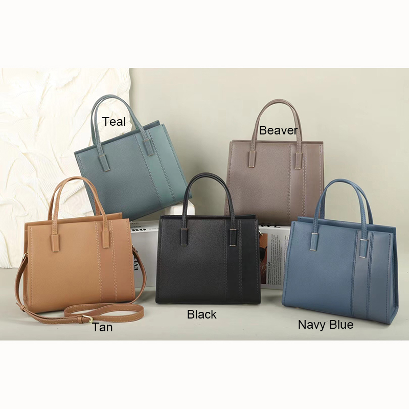 Solid Shape Leather Purse Women Handbags LH3617_5 Colors