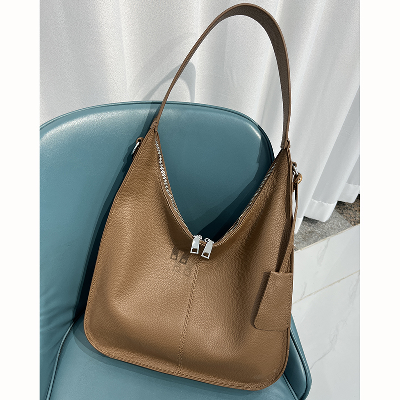 Supple Genuine Leather Shoulder Bag Womens Bag LH3444_4 Colors