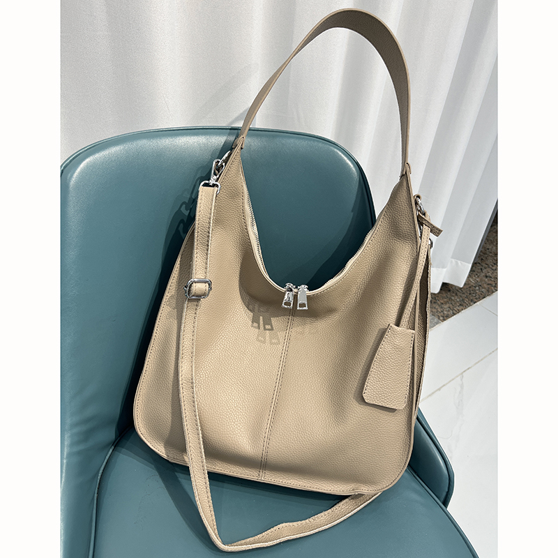 Supple Genuine Leather Shoulder Bag Womens Bag LH3444_4 Colors