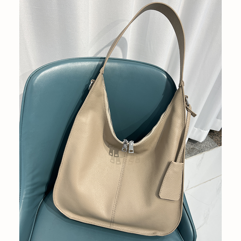 Supple Genuine Leather Shoulder Bag Womens Bag LH3444_4 Colors
