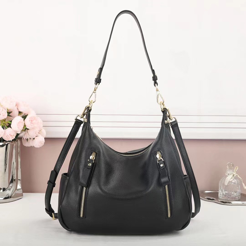 Supple Grain Leather Slouchy Bag Shoulder Bag LH3625_5 Colors