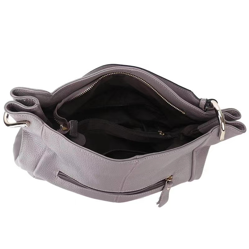 Supple Leather Slouchy Bag Shoulder Purse LH3047_6 Colors
