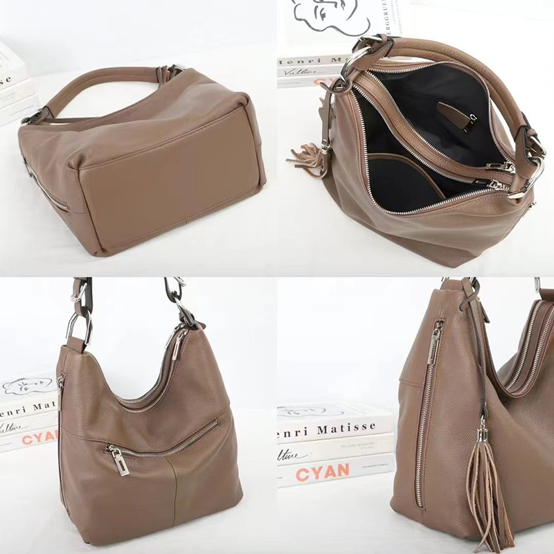 Supple Leather Slouchy Bag Womens Purse LH3623_7 Colors