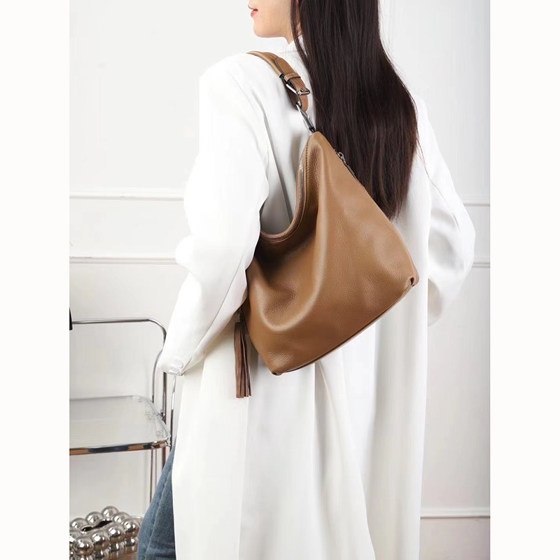 Supple Leather Slouchy Bag Womens Purse LH3623_7 Colors