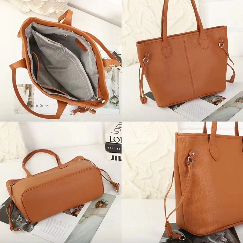 Top Grain Women Leather Handbags Fashion Bags LH3622_5 Colors