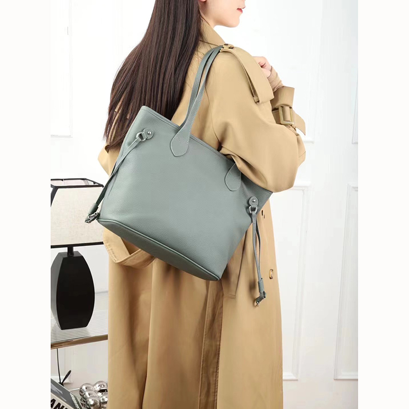 Top Grain Women Leather Handbags Fashion Bags LH3622_5 Colors