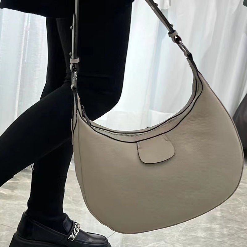 Trendy Soft Real Leather Slouchy Bag LH3338_5 Colors
