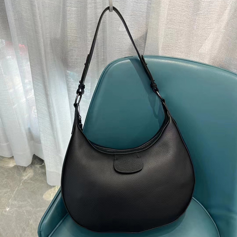 Trendy Soft Real Leather Slouchy Bag LH3338_5 Colors