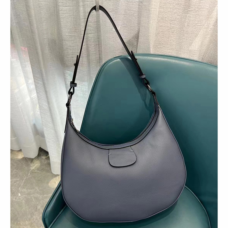 Trendy Soft Real Leather Slouchy Bag LH3338_5 Colors