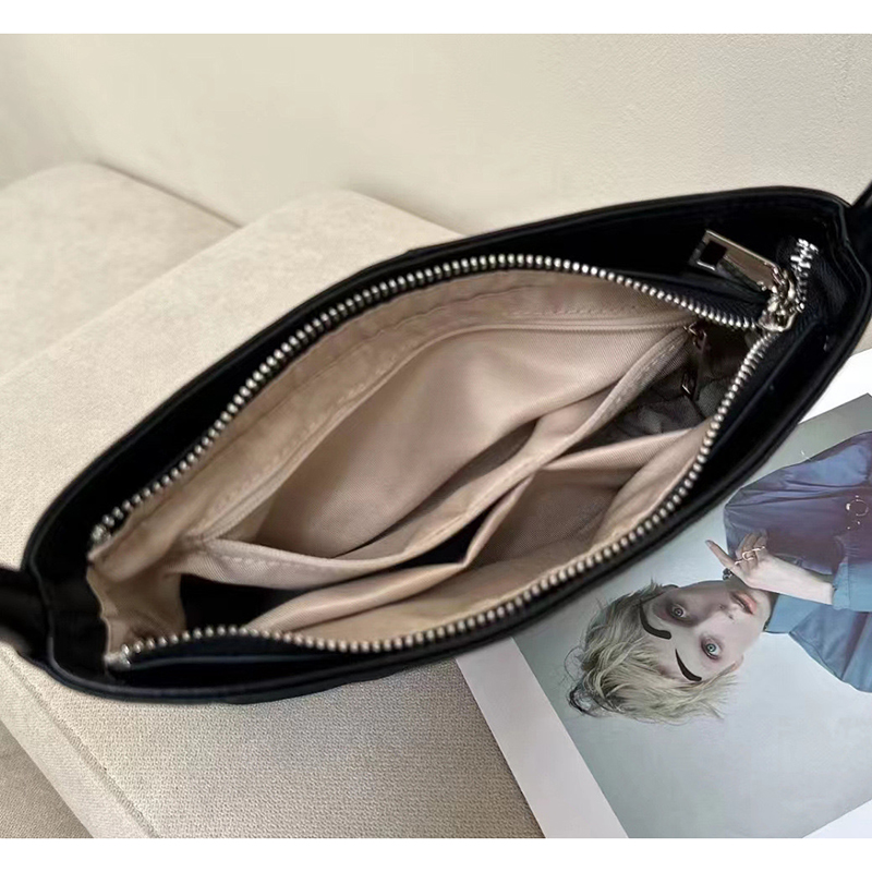 Wrinkle Leather Shoulder Bag Women Handbags LH3607_3 Colors
