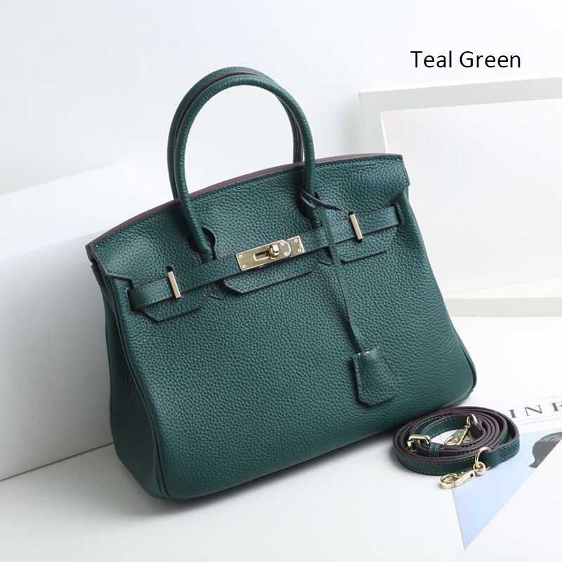 25cm Womens Padlock Top Handle Bag LH1946S_21 Colors
