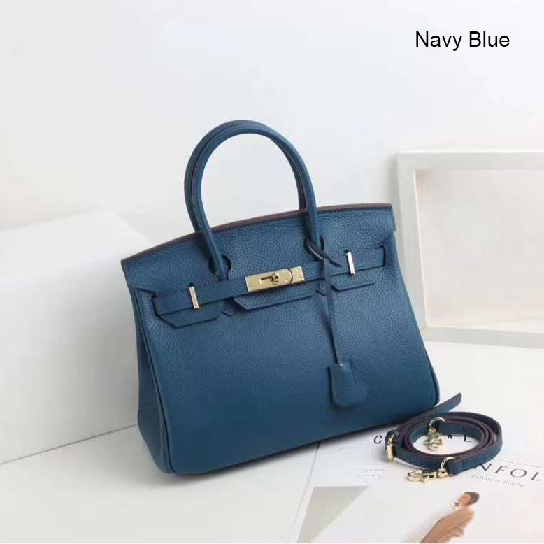 25cm Womens Padlock Top Handle Bag LH1946S_21 Colors