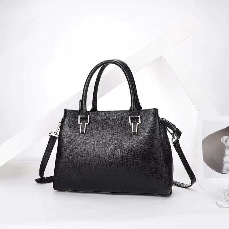 3 Sections Womens Leather Tote Bag LH2913_7 Colors